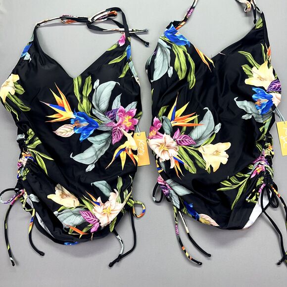 KONA SOL TANKINI TOP SWIMWEAR  NEW WITH TAGS Summer Beach Coastal Sz M‎ & S - Picture 11 of 16